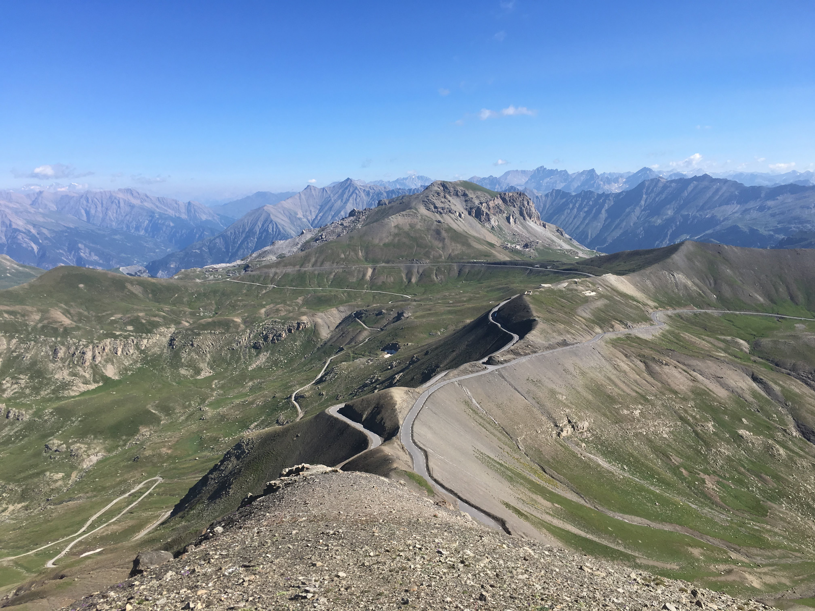 Elevation profile — Col de la Bonette north side from Jausiers
